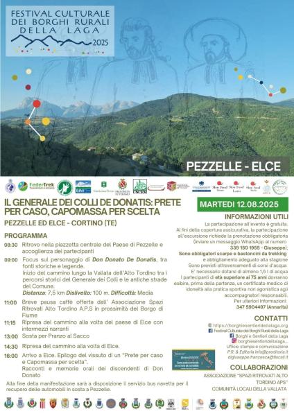 foto IL GENERALE DEI COLLI DE DONATIS: PRETE PER CASO, CAPOMASSA PER SCELTA
